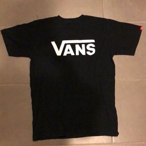 Vans Black short sleeve T shirt